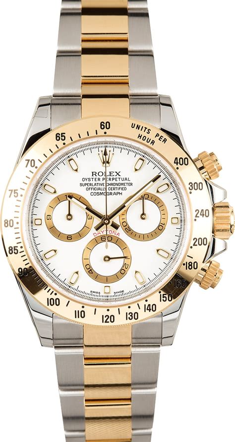 rolex daytona two tone with white dial|rolex 116503 vs 116523.